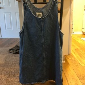 Overall Jean Forever 21 Dress
